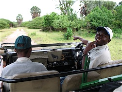 Guides at Liwonde Game Park